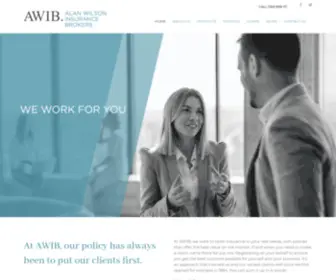 Awib.com.au(Alan Wilson Insurance Brokers) Screenshot