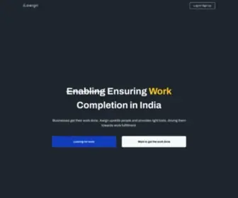 Awign.com(India's #1 Work Fulfilment Platform) Screenshot