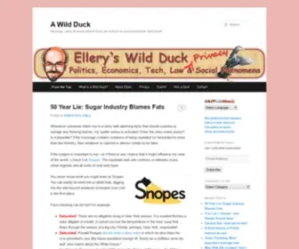 Awildduck.com(A Wild Duck) Screenshot