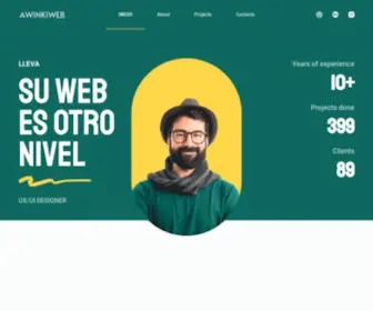 Awinkiweb.com(Empresa diseñadores webs en valencia) Screenshot