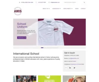 Awisdoha.com(Best international school in Doha) Screenshot