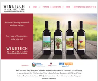 Awite.com.au(The Australian Wine Industry Trade Exhibition (AWITE)) Screenshot