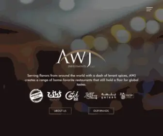 AWJ.ae(AWJ Investments s a fast) Screenshot