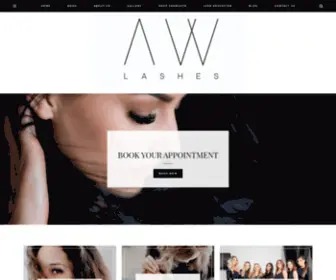 Awlashesco.com(Aw Lashes Co) Screenshot