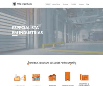 Awlengenharia.com(Empresa De Engenharia Civil Rj) Screenshot