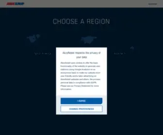 Awlgrip.com(Choose a Region) Screenshot