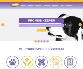 AWLQLD.com.au(Adopt a Pet) Screenshot