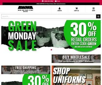 Awma.com(Martial Arts Supply) Screenshot