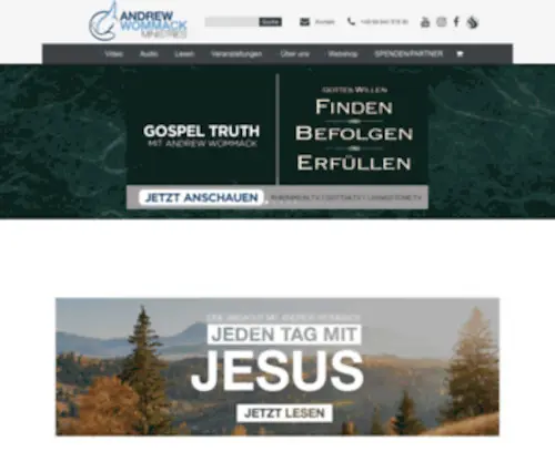 Awme.de(Andrew Wommack Ministries) Screenshot