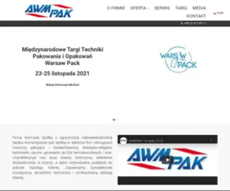 Awmpak.pl(Maszyny pakujące) Screenshot