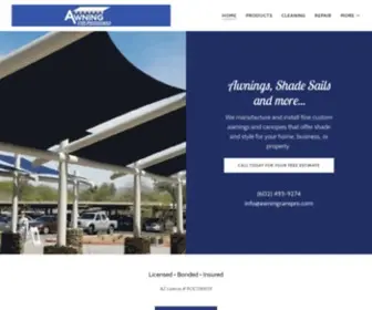 Awningcarepro.com(Awning Care Professionals) Screenshot