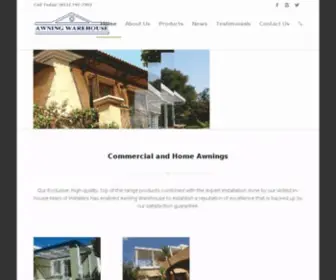Awningwarehouse.co.za(Awning Warehouse) Screenshot