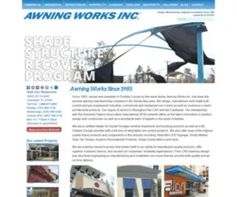 Awningworksinc.com(Awning Works Inc) Screenshot