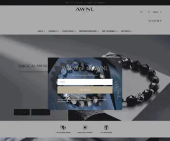 AWNL.se(Shop fine jewelry at AWNL Stockholm) Screenshot