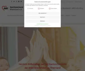 Awo-Blog.info(Zeitung des AWO Bezirksverband Rheinland) Screenshot