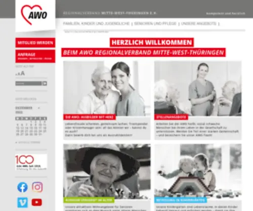 Awo-Jena-Weimar.de(Home) Screenshot