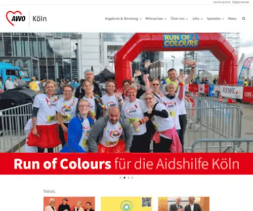 Awo-Koeln.de(AWO Köln) Screenshot