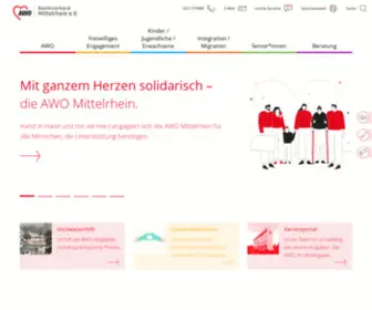 Awo-Mittelrhein.de(AWO Mittelrhein) Screenshot