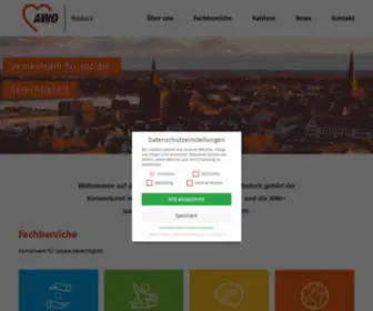 Awo-Rostock.de(AWO Rostock) Screenshot