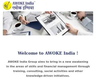 Awokeindia.com(AWOKE India Consultants) Screenshot