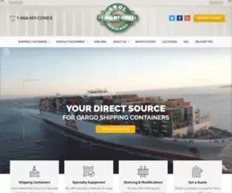 Awolcontainers.com(Quality Cargo Storage & Shipping Containers for Sale) Screenshot