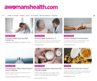 Awomanshealth.com(A Womans Health) Screenshot