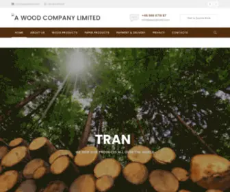 Awoodcoltd.com(A WOOD COMPANY LIMITED) Screenshot