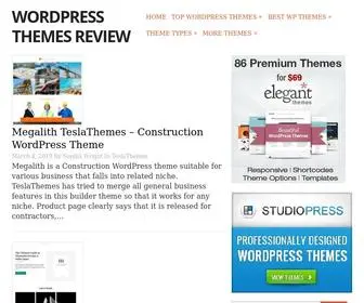 Awordpressthemesreview.com(Best WordPress Themes Review) Screenshot