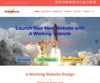 Aworkingwebsite.com(Website Design) Screenshot