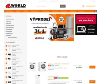 AWorld.eu(Svět elektrospotřebičů Žďár nad Sázavou) Screenshot