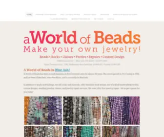 AWorldofbeads.com(World of Beads) Screenshot