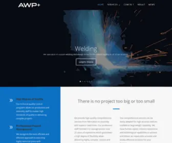 Awpplus.com(Welding Company In Vaughan) Screenshot