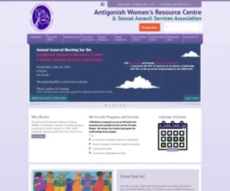 Awrcsasa.ca(Antigonish Women's Resource Centre) Screenshot