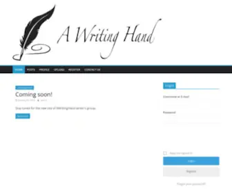 Awritinghand.com(Awritinghand) Screenshot