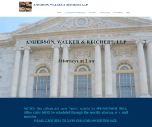 Awrlaw.com(AWR Law) Screenshot