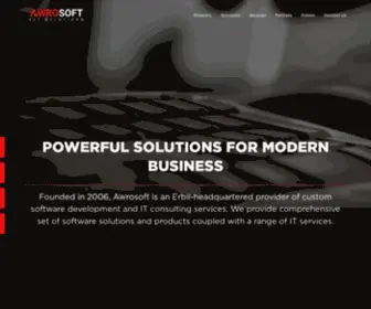 Awrosoft.krd(Awrosoft ICT Solutions) Screenshot