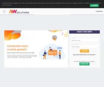 AWS-Entreprises.com(Connexion espace Fournisseurs) Screenshot