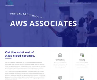 Awsassociates.com(Get the most out of the AWS Cloud) Screenshot