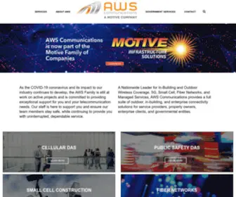 Awscommunications.net(Aws communications) Screenshot