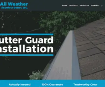 Awsgutter.com(AWS Gutter) Screenshot