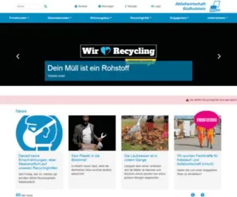 AWSH.de(Abfallwirtschaft Südholstein) Screenshot