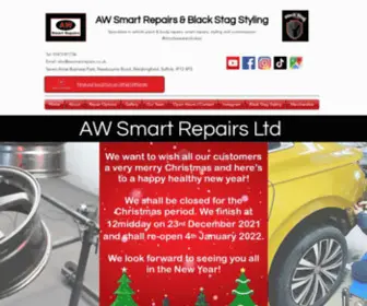 Awsmartrepairs.co.uk(AW Smart Repairs) Screenshot