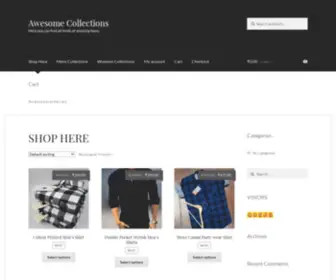 Awsmcollections.com(Here you can find all kinds of amazing items) Screenshot