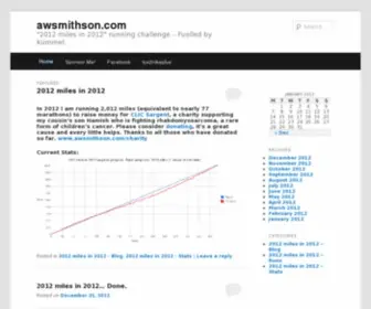Awsmithson.com(Awsmithson) Screenshot