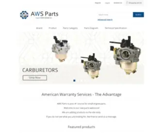 Awsparts.com(AWS Parts) Screenshot