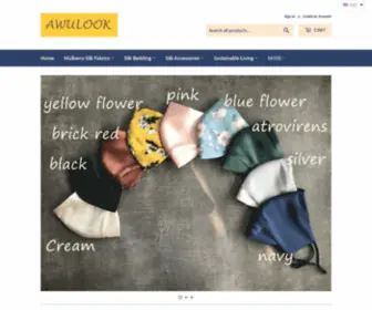 Awulook.com(6A Grade Mulberry Silk) Screenshot