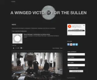 AWVFTS.com(A Winged Victory For The Sullen) Screenshot