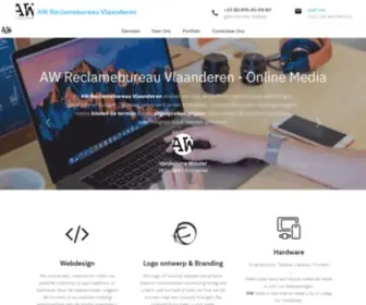 Awvisual.eu(Reclamebureau AW Advertising Webdesign) Screenshot