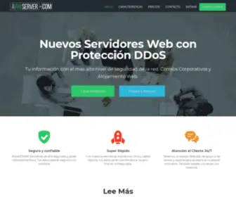 AWWserver.com(Correos Corporativos y Alojamiento Web) Screenshot