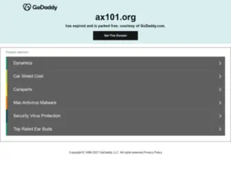 AX101.org(AX 101) Screenshot